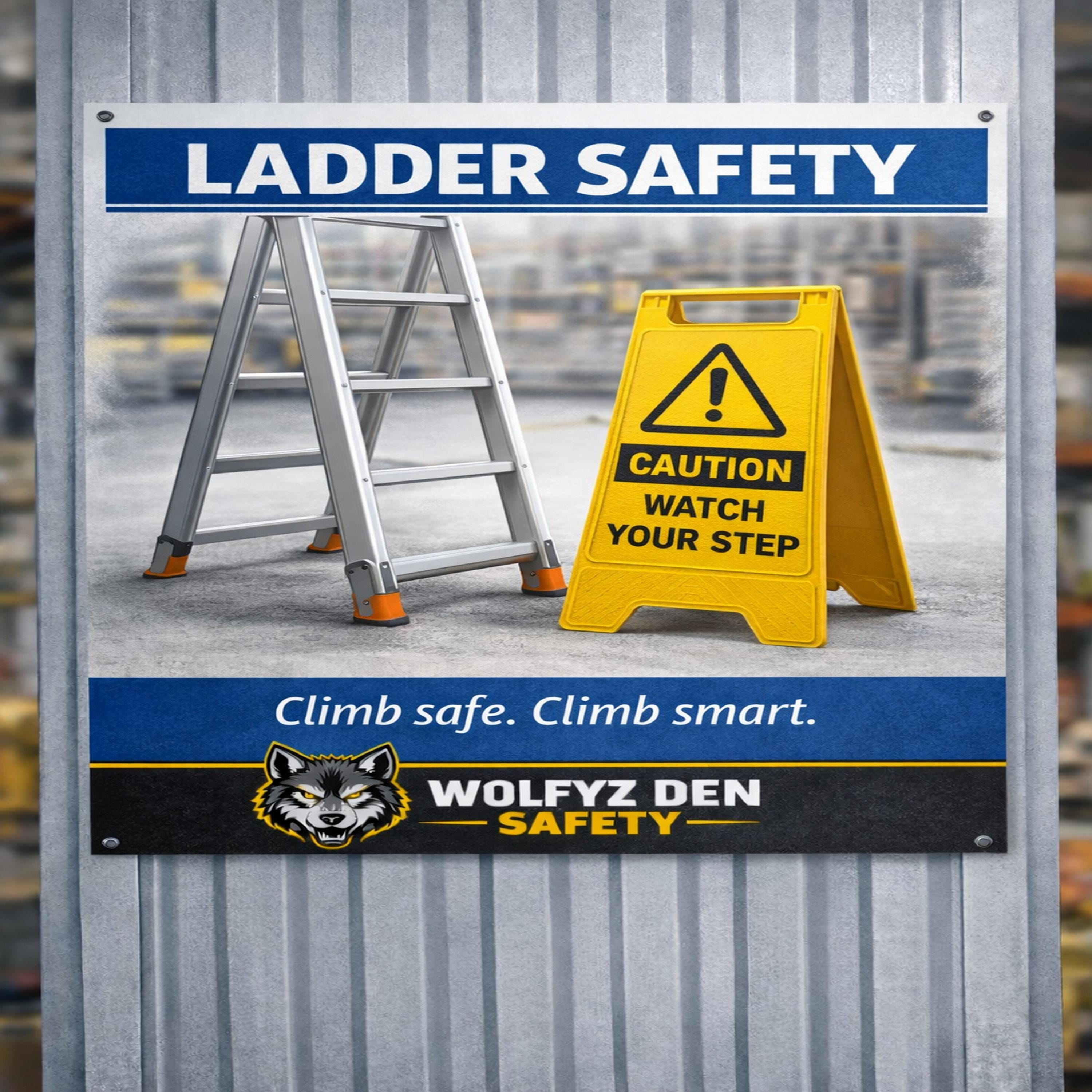 Leading Edge Fall Protection Poster.pdf OSHA Ladder Safety Fall Protection Posters | Workplace Safety Bundle ...