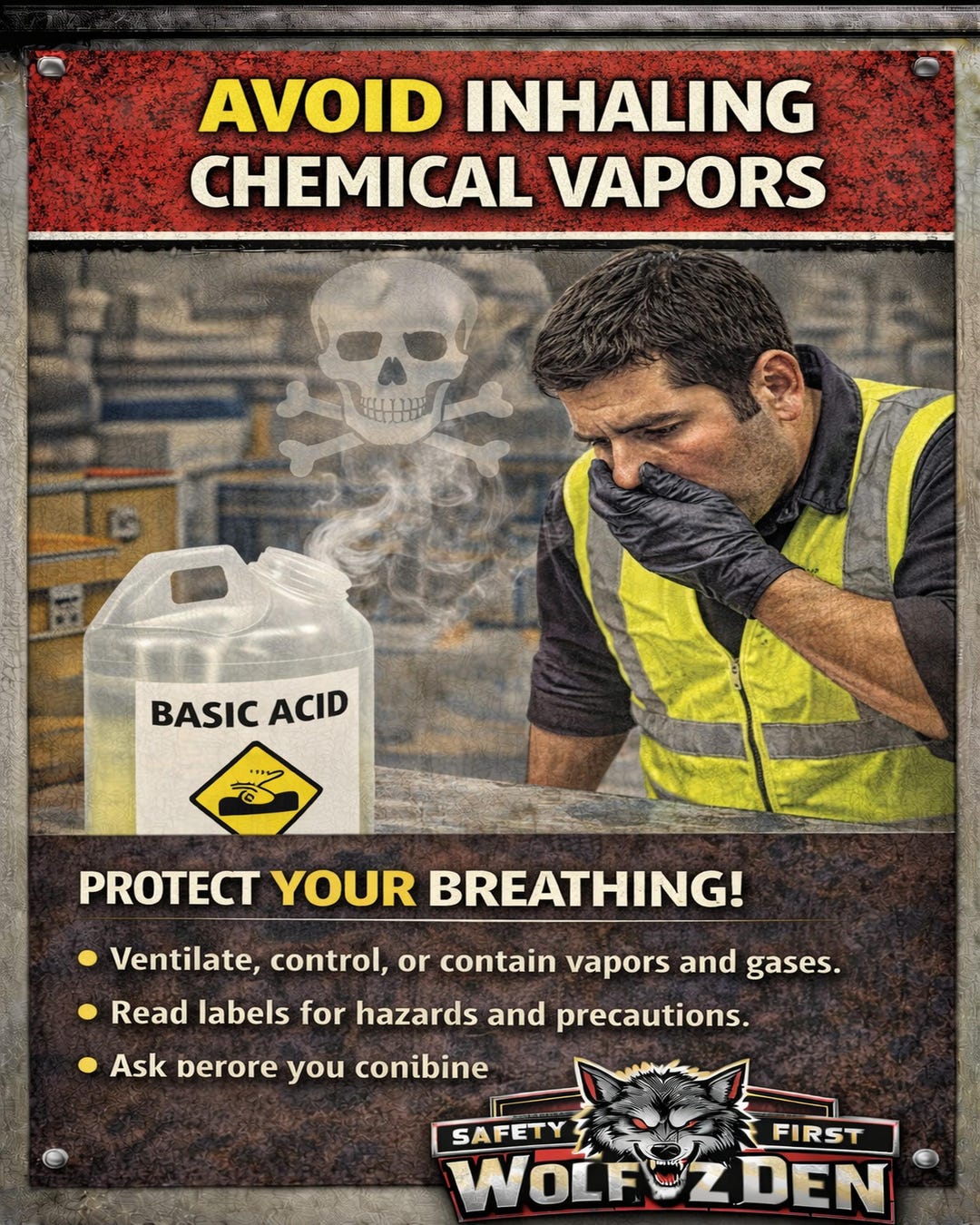 OSHA Chemical Storage and Housekeeping Safety Posters Bundle (digital ...