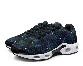 Flyknit-sneakers met raafpatroon | Gothic Bird Lover lichtgewicht gebreide schoenen (EVA-zool)