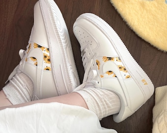 custom sunflower nikes