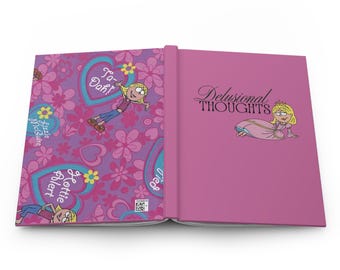 Lizzie McGuire Delusional Thoughts Hardcover Journal