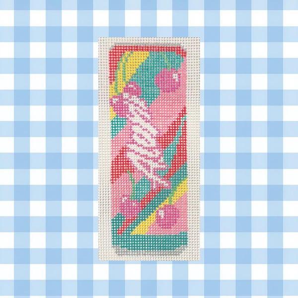 Handpainted Cherry Alani Can Canvas