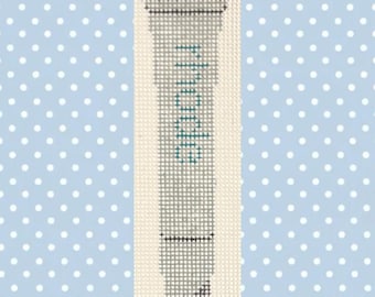 Lienzo Rhode pintado a mano para bordado.