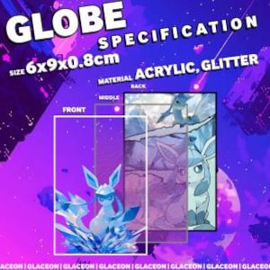 Anime akryl kvicksandsglob