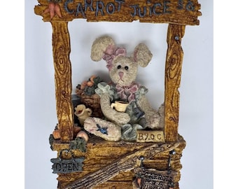 Boyds Bears & Friends – Amelia's Enterprise Carrot Juice Music Box – 1996 – 1E