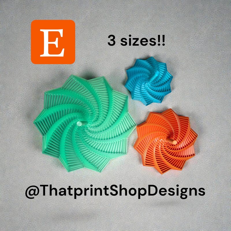 Green Small Fidget Star - Etsy