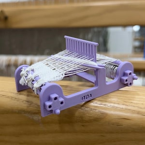 Mini Loom – Limited Seasonal Color (May-Jun) | Tiny Weaving Loom | Portable Rigid Heddle
