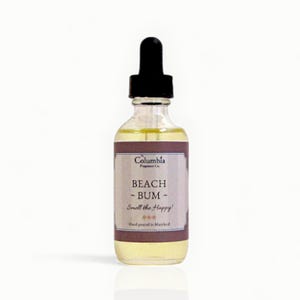 Coppertone scent, Suntan lotion scent, Beach Bum home fragrance oil, 2 oz bottle