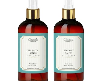 Xcaret scent, Sandalwood Vanilla, Hotel scent, Serenity Sands fragrance spray, 4 oz, set of two