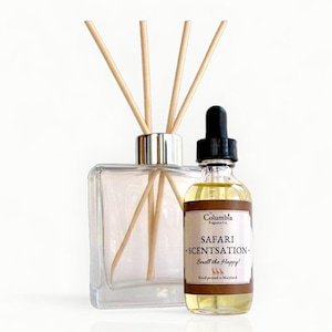Animal Kingdom hotel scent, Disney resort scent, Sandalwood Vanilla, Safari Scentsation reed diffuser oil, 2 oz refill
