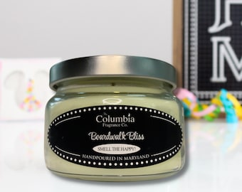 BOARDWALK BLISS candle, 10 oz, optional gift box