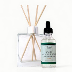 Green Clover and Aloe, Disney scent, Contemporary, Boardwalk, Grand Floridian, Westin, Walt's Wonderful World reed diffuser oil, 2 oz refill