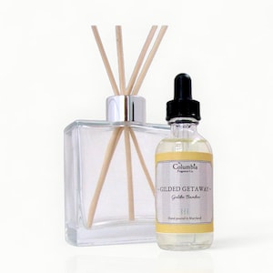 Trump Towers scent, Las Vegas scent, Hotel scent, Luxor hotel fragrance, Golden Bamboo, Gilded Getaway, reed diffuser oil, 2 oz refill