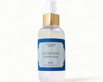 Inspirado en H2O, sal marina, aroma de Disney, hinojo marino, aceite de baobab y menta, Salted Seas, fragancia en aerosol, 4 oz
