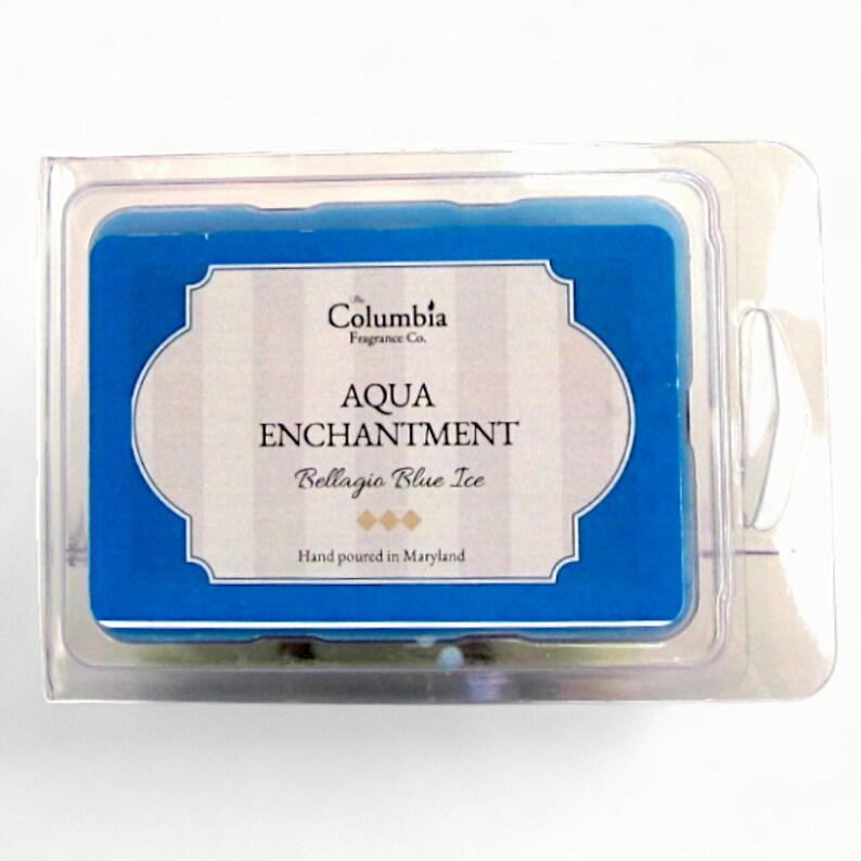 Bellagio scent, Resort scent, Las Vegas hotel scent, Blue Ice, Bellagio Blue Ice, Aqua Enchantment breakaway melts image 2