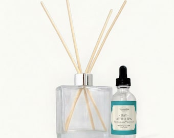 Rosemary and Peppermint, Aveda scent, Day at the Spa reed diffuser oil, 2 oz refill