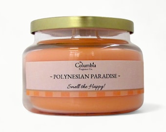Disney Polynesian, Hotel Scent, Tropical Spice, Polynesian Paradise candle, 10 oz candle, optional gift box