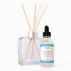 Old Key West, Disney hotel scent, Disney resort scent, Coconut and Vanilla, Coconut Calypso, reed diffuser oil, 2 oz refill