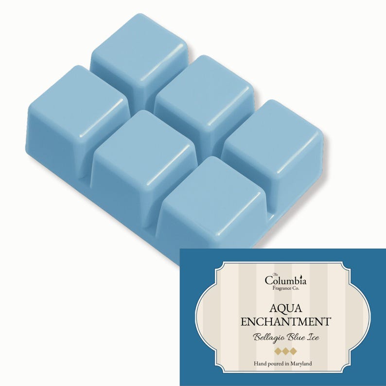 Bellagio scent, Resort scent, Las Vegas hotel scent, Blue Ice, Bellagio Blue Ice, Aqua Enchantment breakaway melts image 1