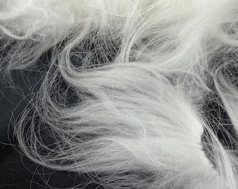 100% Giant Angora Prime (raw fiber) per oz