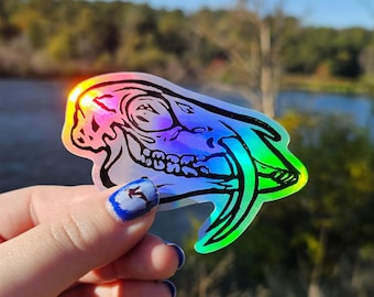 Musk Deer Holographic Sticker