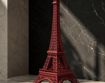 Landmark Mini Statue • 3D Printed City Icon Decor • Eiffel Tower, Liberty Statue, Pyramids, Empire State, Dubai Tower