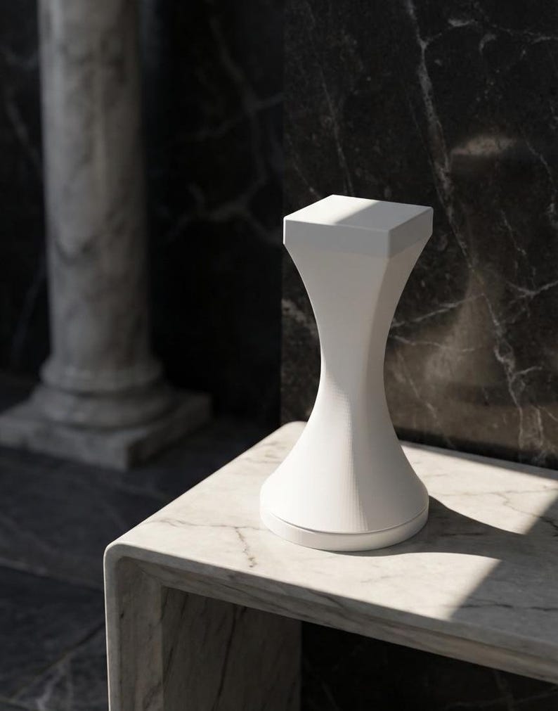 Modern Chess Piece Sculpture – Minimalist Decor – Luxury Tabletop Art ...
