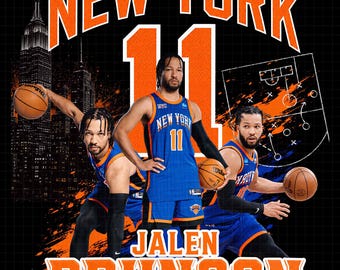 Jalen Brunson PNG File  (Digital Download)