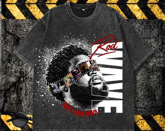Rod Wave Don't Look Down tour 2026 Plik PNG: projekt koszulki (pobranie cyfrowe)