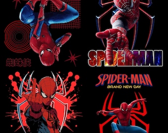 Spiderman Brand New Day PNG Bundle 4 (Digital Download)