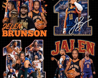 Jalen Brunson PNG File  Bundle 4 (Digital Download)