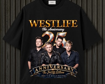 Trasa koncertowa Westlife 25th Anniversary Tour PNG, Obchody 25-lecia Westlife PNG, Muzyka z okazji 25-lecia PNG (pobieranie cyfrowe)