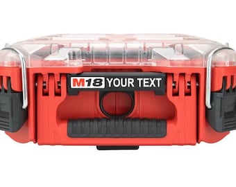 Milwaukee PACKOUT Label Tag – Custom Identification Label for Organizer 4932464083 / 48-22-8435