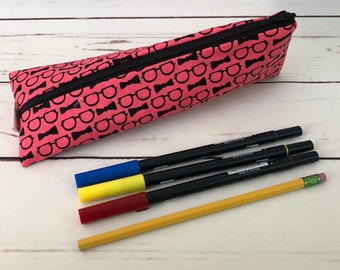 Soft Eyeglass Case Triangle Pouch Pencil Zipper Pouch Jewelry Carrier Accessory Organizer Toiletry Bag Reusable Straw Zipper Pouch