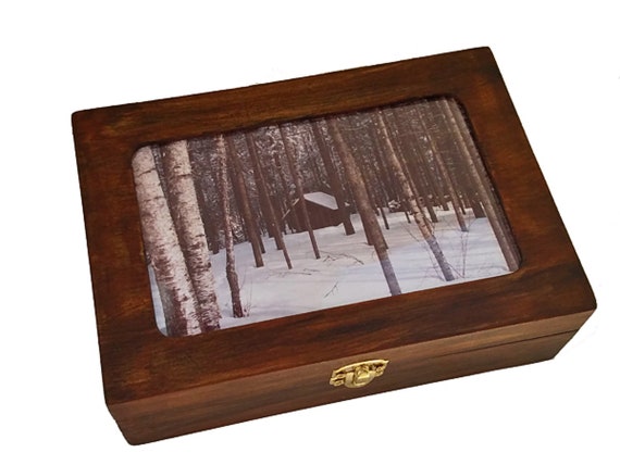 Men S Valet Box Jewelry Box Log Cabin Decor Cabin Etsy