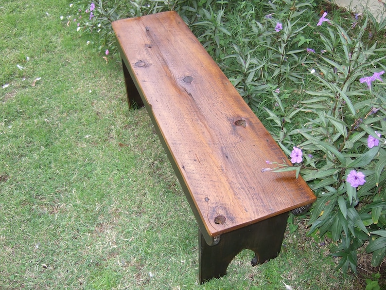 The Arcadian Cottage Bench Handmade 5 Board Bench Made With Etsy