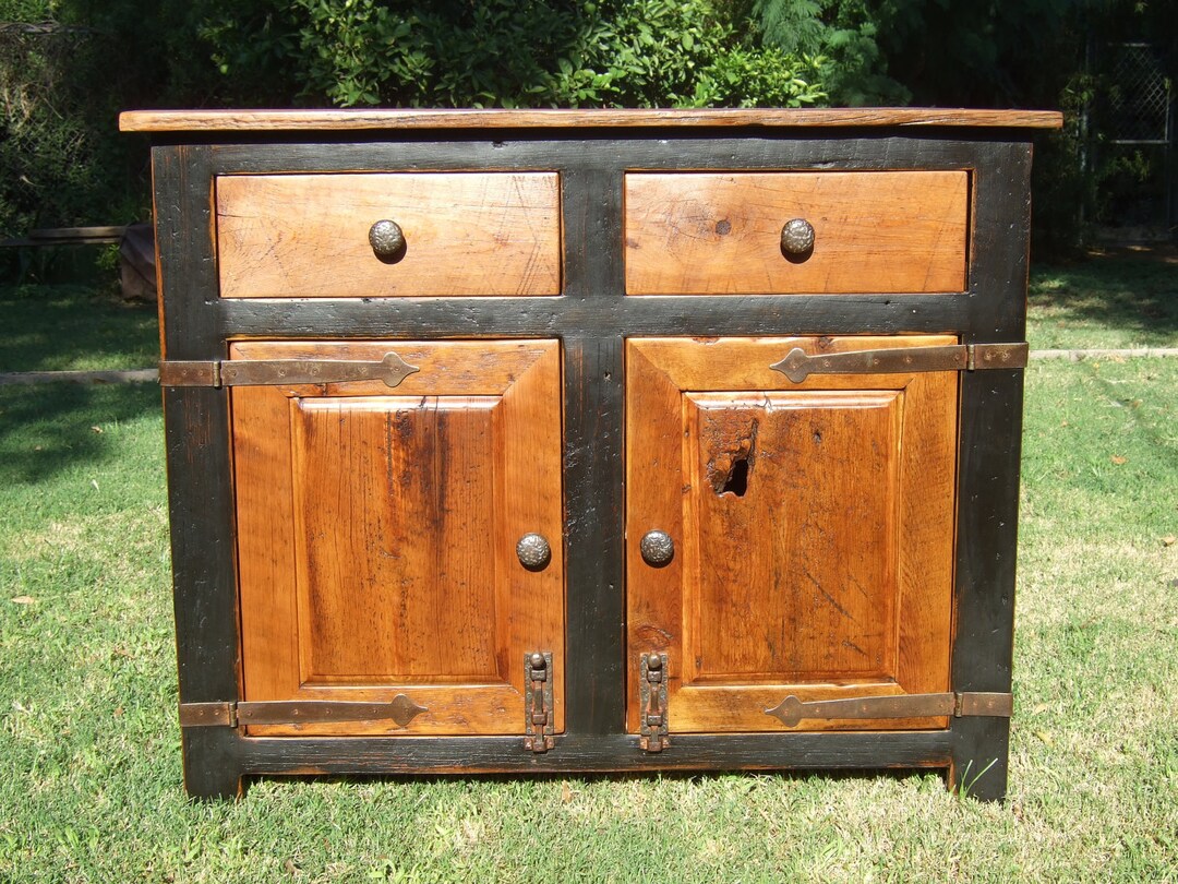 French Country Cupboard Handmade With Reclaimed Wood by Arcadian