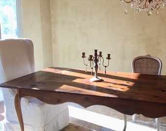 The French Provincial Farmhouse Table - Handmade with Reclaimed Wood by Arcadian Cottage