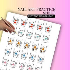 NAIL ART PRAKTISCHES Laken |Weihnachten | Fine Line Designs (Digitaler Download)
