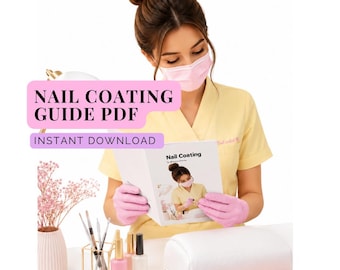 Guia de Manicure com Revestimento de Unhas | Esmalte em Gel em PDF | Treinamento para Técnicos de Unhas