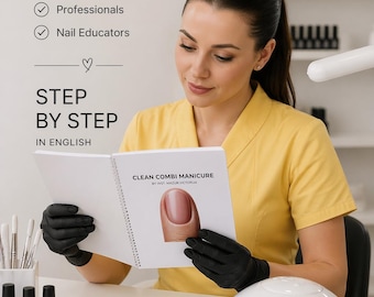 Guia de Manicure Clean Combi | Lixa para Unhas, Formatos, Técnica de Cutícula (Download em PDF)
