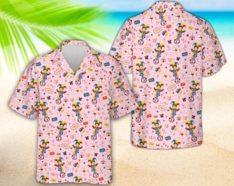 Personalisierte Foto Hawaiihemd, Zirkus Thema Jester Clown Shirt, Benutzerdefinierte Gesicht Strand Shirt, lustiges Geburtstagsgeschenk für Ihn Sie, Karneval tragen