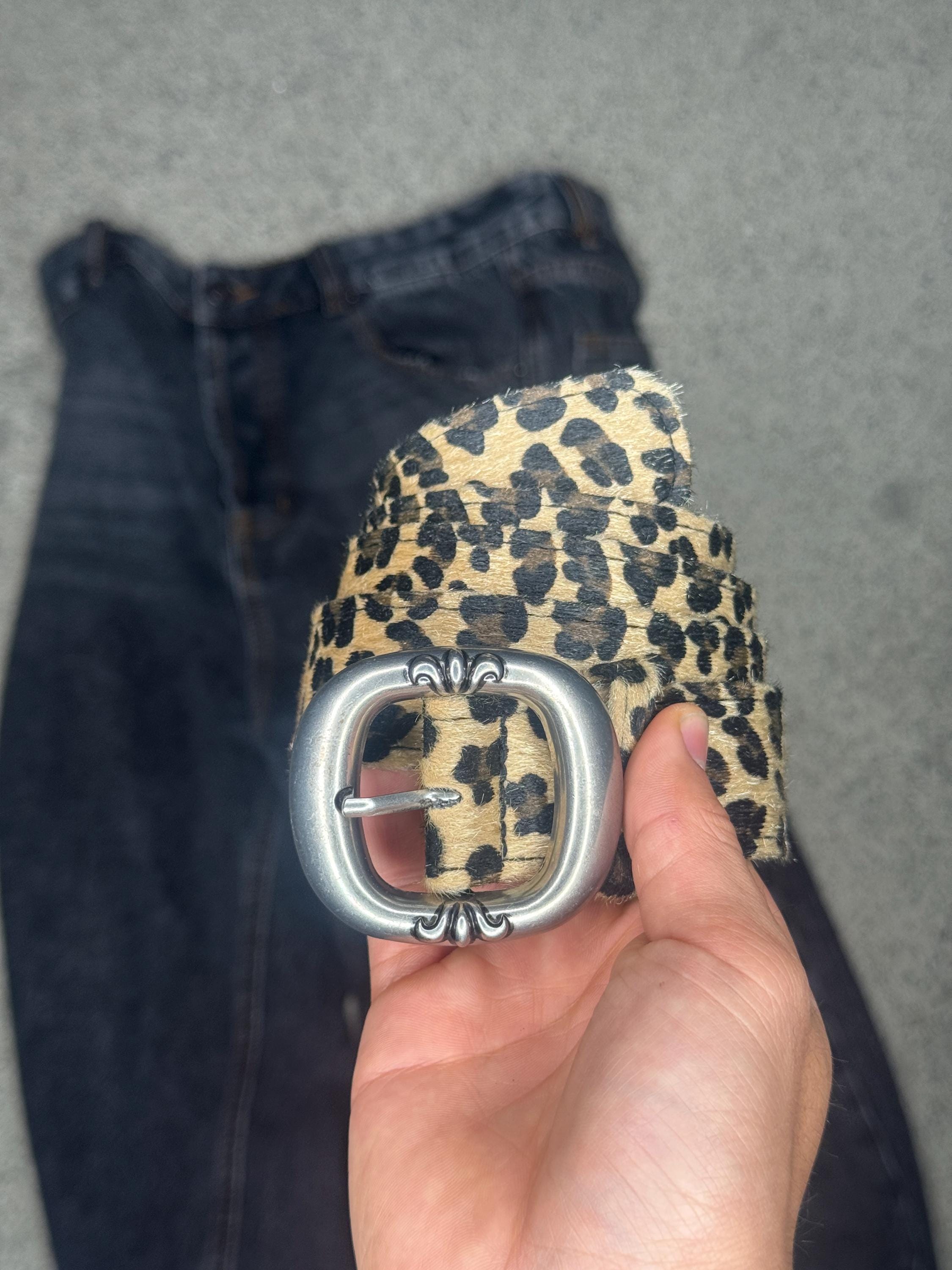 Animal Print Vintage Belt - Etsy display picture 1