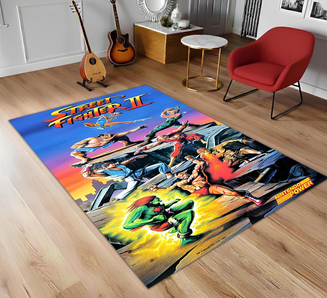Retro Arcade Gaming Rug, 90s Nostalgia Floor Mat - Etsy