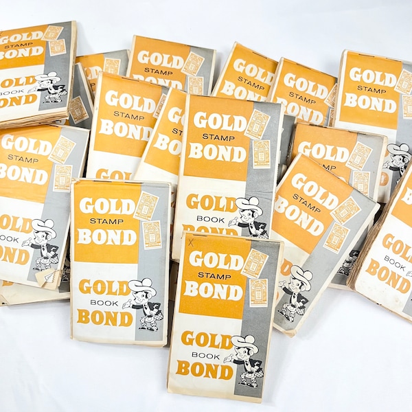 Gold Bond Stamps Etsy