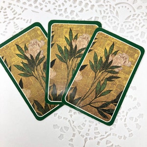 Tarjetas de juego vintage
