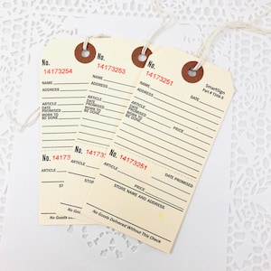 Repair Tags: Perfect for Journals, Scrapbooking, Planners and Other Crafts