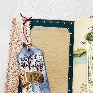 Embossed Kraft Sacks for Journals, Crafts, Invitations, Party Favors image 6