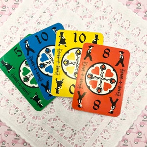 Vintage Jugando a las cartas de juego