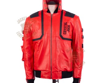 AKIRA 金田風レザージャケット：サイバーネティックSFコスプレ - Etsy 日本